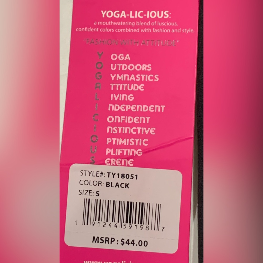 Yogalicious Tank NWT - Picture 3 of 4